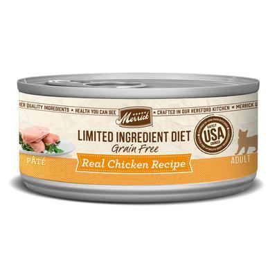 Merrick Limited Ingredient Diet LID Chicken Wet Canned Cat Food - 2.75 oz Cans - Case o...
