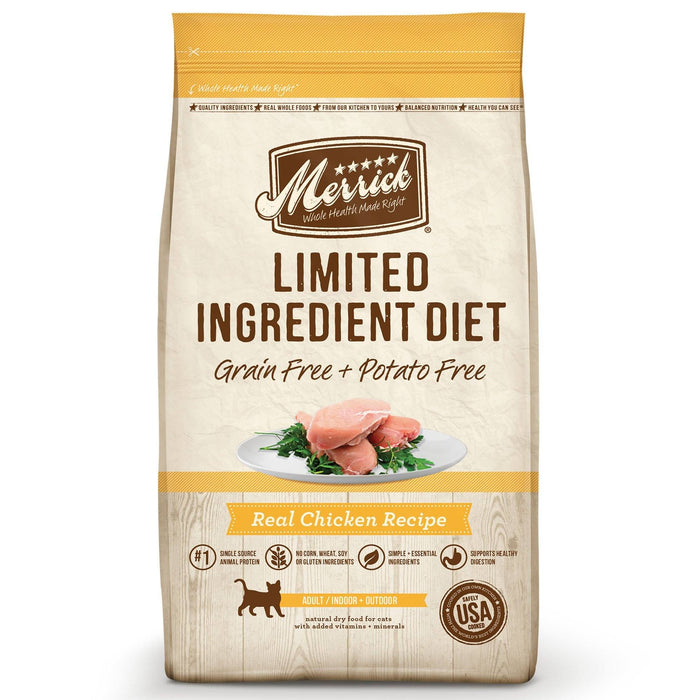 Merrick Limited Ingredient Diet Limited Ingredient Diet Real Chicken Dry Cat Food - 7 l...