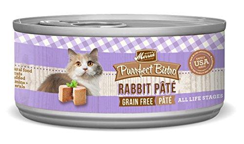 Merrick Purrfect Bistro Grain Free Rabbit Pate Canned Cat Food - 5.5 oz Cans - Case of 24  