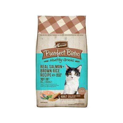 Merrick - Purrfect Bistro with Grains Salmon + Brown Rice Recipe with Ancient Grains Dr...