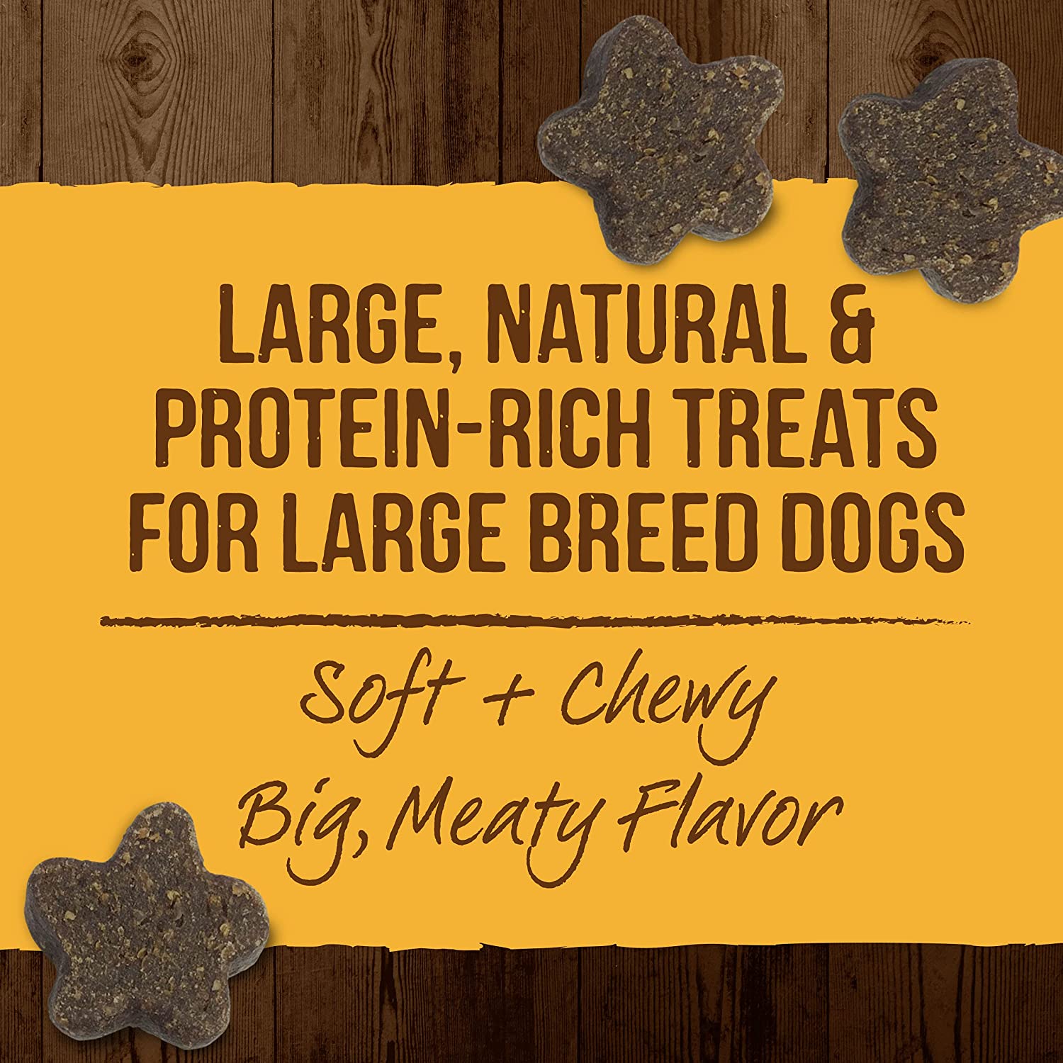 Merrick Treats Big Bites Real Chicken Recipe Soft and Chewy Dog Treats - 6 oz Bag  