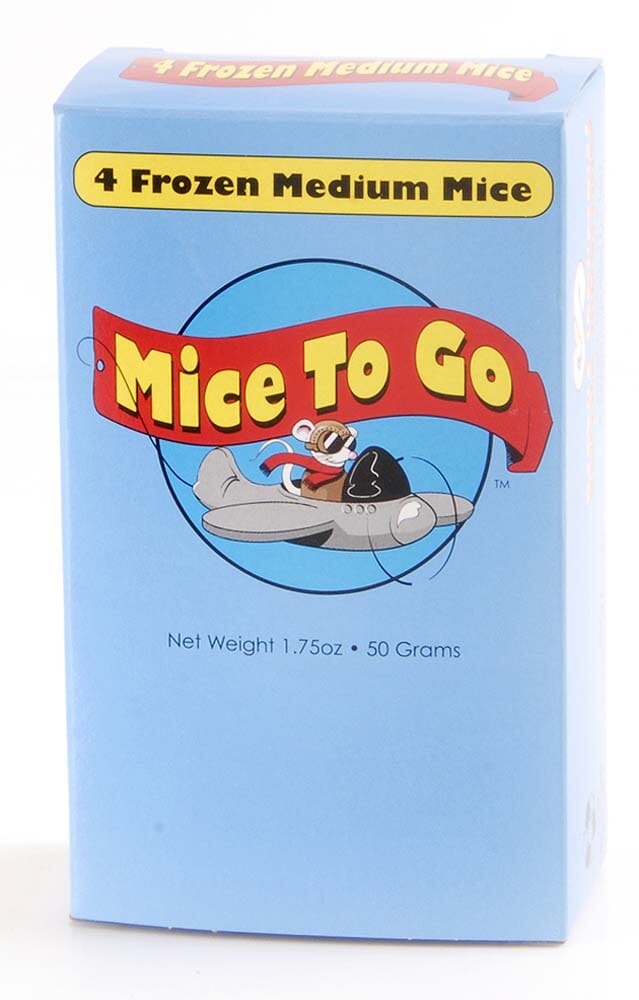 Mice To Go Frozen Medium Mice - 4 Pack  