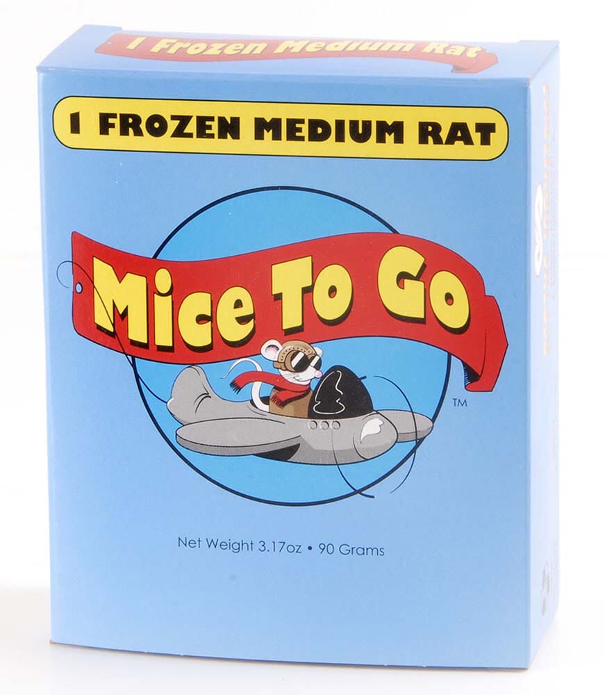 Meidem Rats Mice To Go Frozen Medium Rat - 3.17 Oz – Pet Life