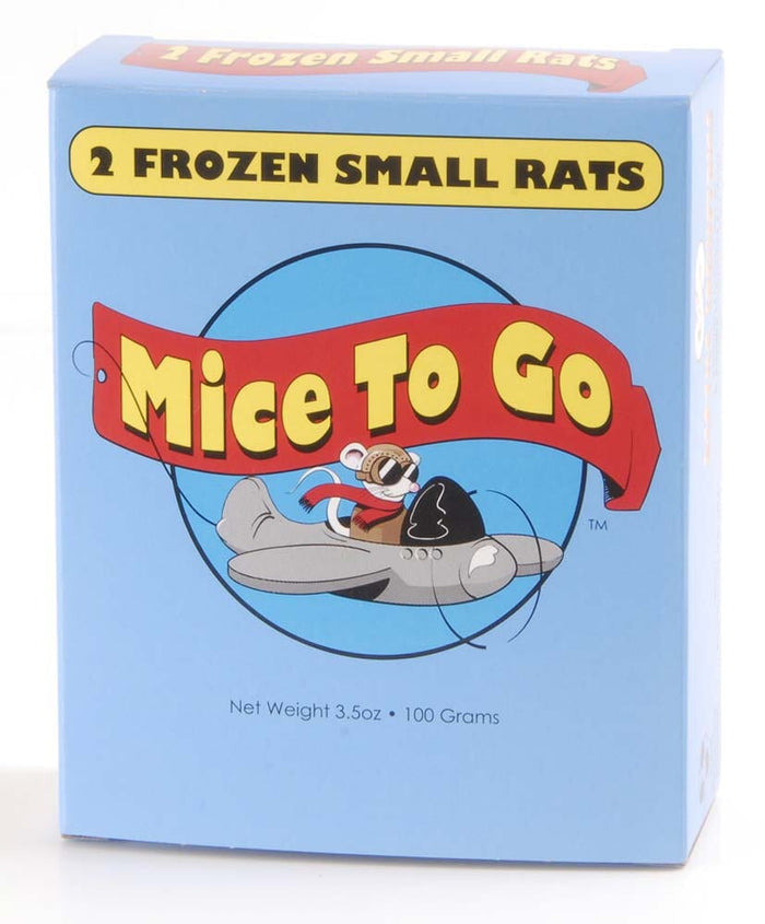 Mice To Go Frozen Small Rat - 3.5 Oz - 2 Pack