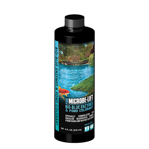 Microbe-Lift Bio-Blue Enzymes & Pond Colorant - 8 oz