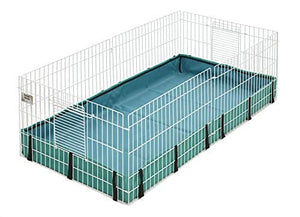 Midwest Homes Guinea Habitat Small Animal Cage - White - 47 X 24 X 14 In