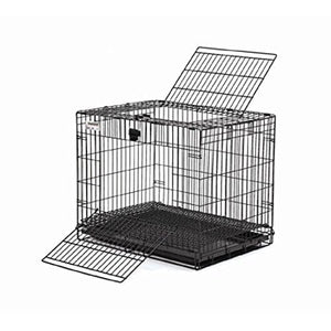 Midwest Homes Wabbitat Rabbit Cage Small Animal Cage - Black - 25 X 19 X 20 In