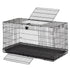 Midwest Homes Wabbitat Rabbit Cage Small Animal Cage - Black - 37 X 19 X 20 In  