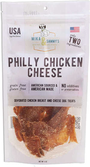 Mika & Sammy's Philly Chicken Cheesesteak Jerky Dog Treats - 5 oz