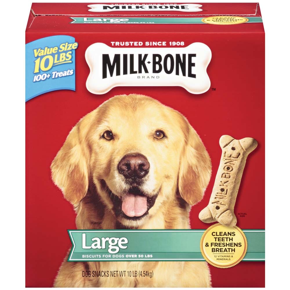 Milk-Bone Dog Biscuits Original - 10 lb - Large  