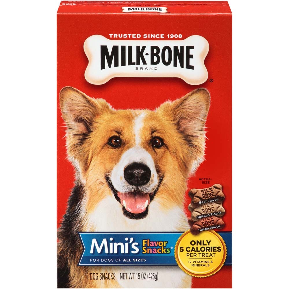 Milk-Bone Flavor Snacks Dog Treats - 15 Oz - Mini  