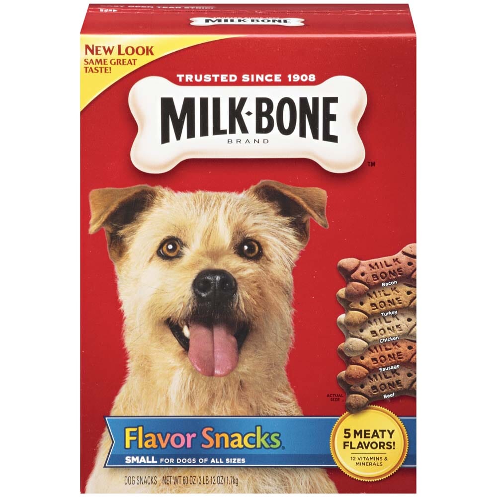 Milk-Bone Flavor Snacks Dog Treats - 60 Oz - Small/Medium  