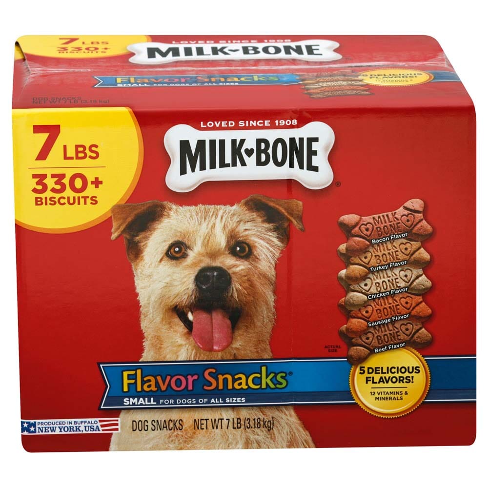 Milk-Bone Flavor Snacks Dog Treats - 7 lb - Small/Medium  