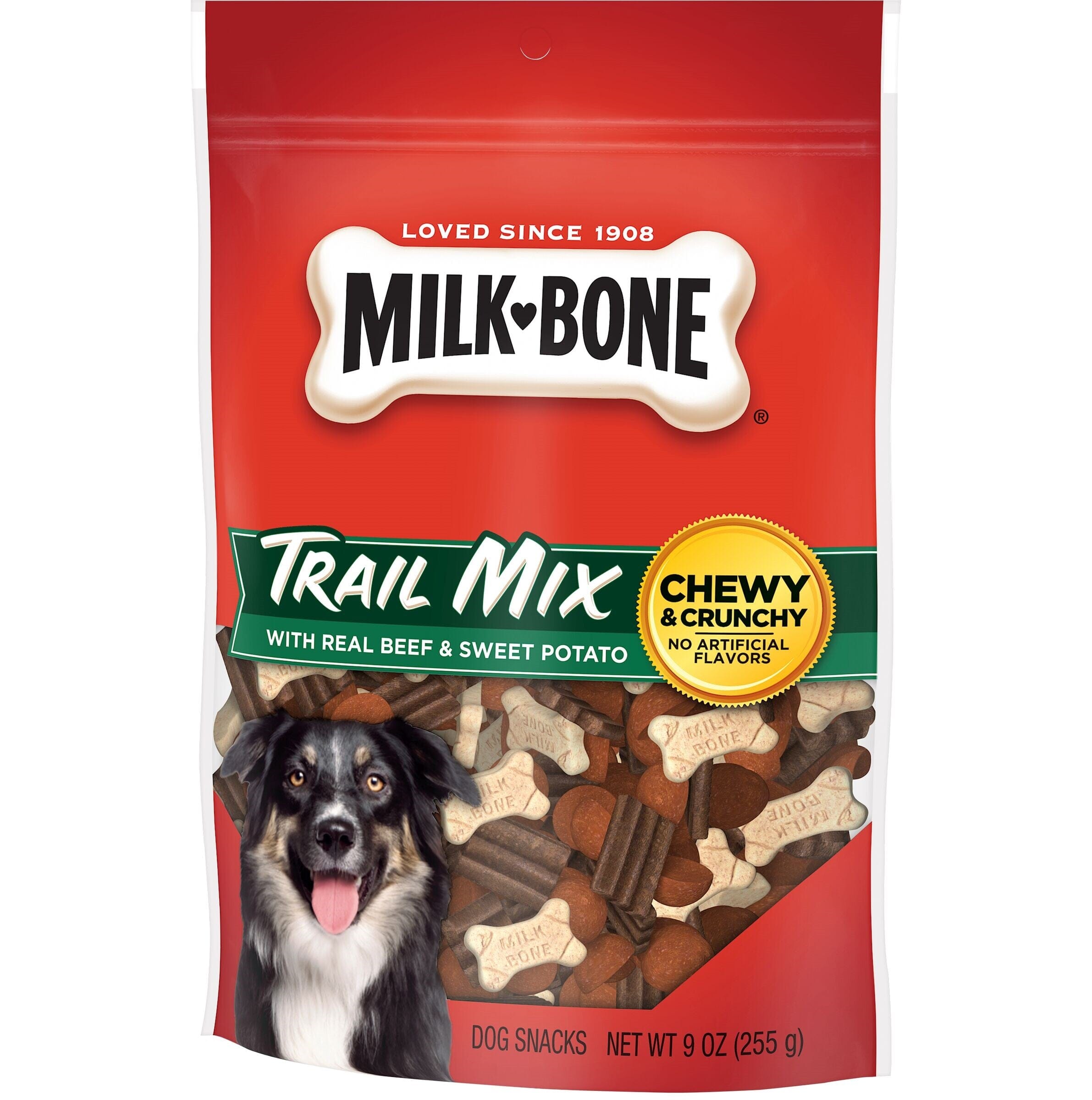 Milk-Bone Trail Mix Dog Treats Beef & Sweet Potato - 9 Oz - Mini  