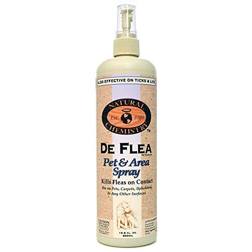 Miracle Care De Flea Pet & Bedding Spray Dog Spray - 16.9 Oz  