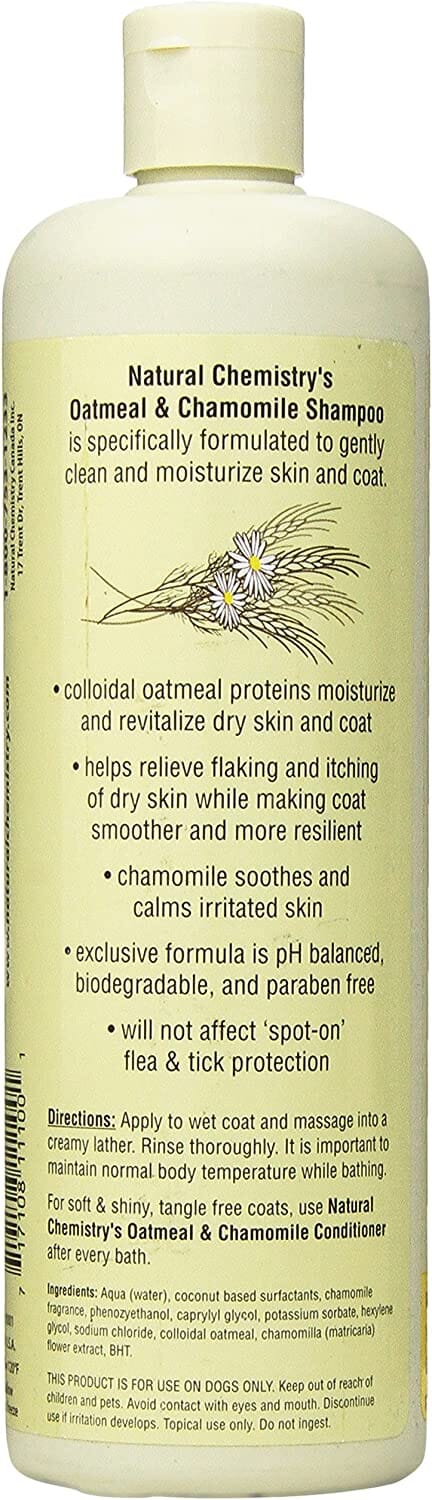 Miracle Care Oatmeal & Chamomile Shampoo for Dogs - 16 Oz  