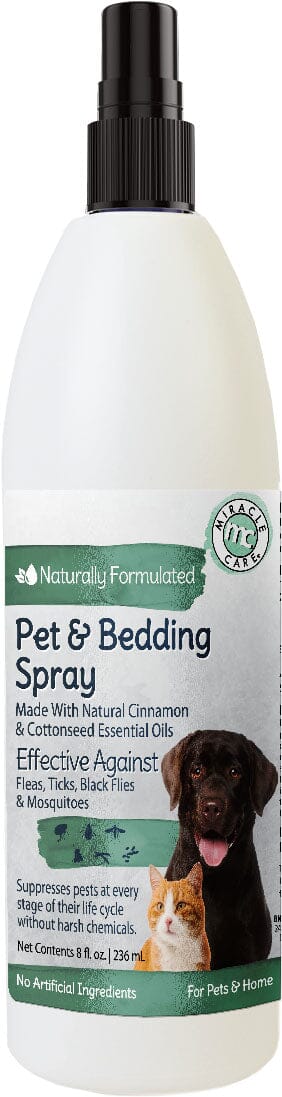 Miracle Care Pet Bedding Spray Dog Spray - 8 Oz  