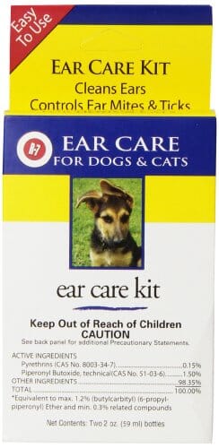 Miracle Care R-7 Ear Care Kit Dog Ear Care - 2 Oz  