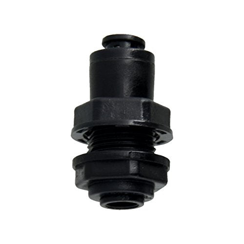 MistKing Bulkhead with O-Ring for Misting Systems - 1/4"  