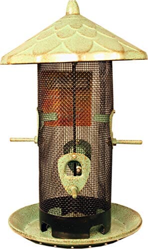 More Birds Acorn Screen Sunflower Wild Bird Feeder - Green - 2.8 Lbs Cap  