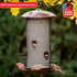 More Birds Combo Sunflower or Thistle Wild Bird Feeder - Copper - 11 Lb Cap  