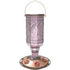 More Birds Jewel Glass Hummingbird Feeder - Amethyst - 20 Oz Cap - 4 Pack  