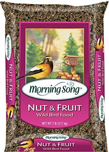 Morning Song Nut & Fruit Wild Bird Food Seed Mix - 7 Lbs - 6 Pack  