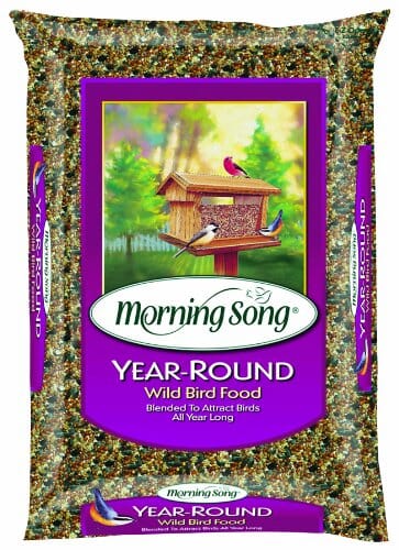 Morning Song Year-Round Wild Bird Food Seed Mix - 40 Lbs