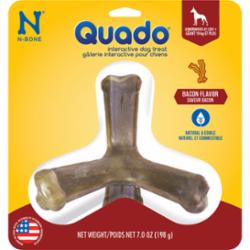 N-Bone QUADO Bacon Dog Bone Treat - Large  