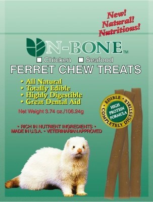 N-Bone Small Animal Ferret Chewy Treat Chicken - 1.87 Oz  