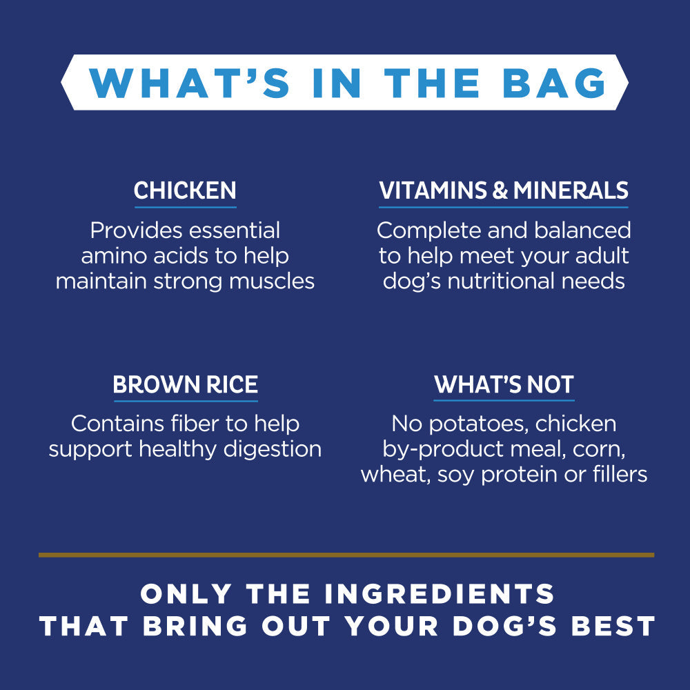Natural Balance L.I.D. Limited Ingredient Diet Chicken & Brown Rice Formula Dry Dog Food  