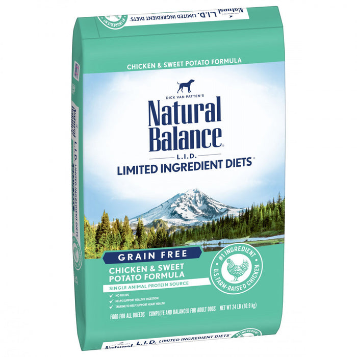 Natural Balance L.I.D. Limited Ingredient Diets Adult Grain Free Sweet Potato & Chicken...