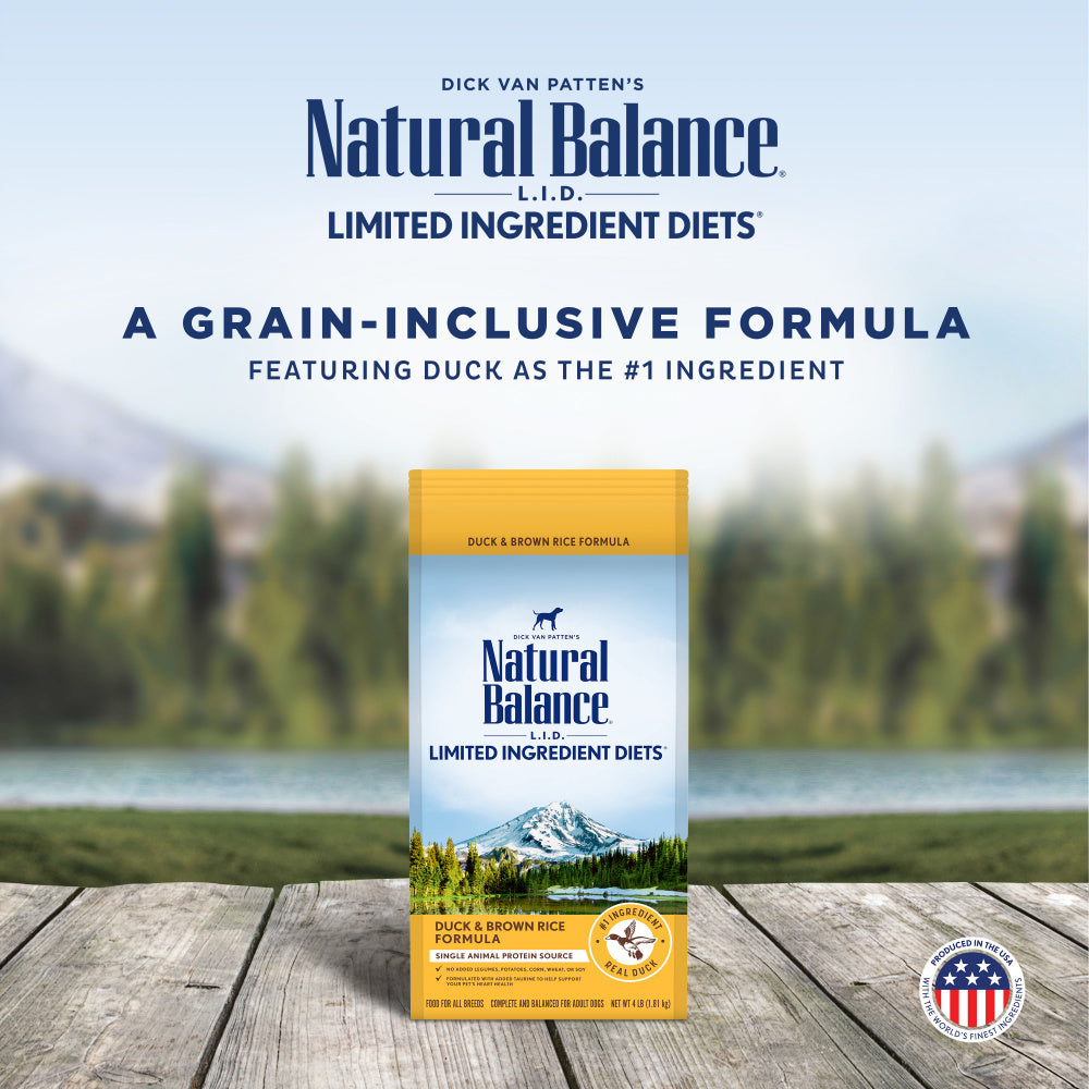 Natural Balance L.I.D. Limited Ingredient Diets Duck & Brown Rice Formula Dry Dog Food  
