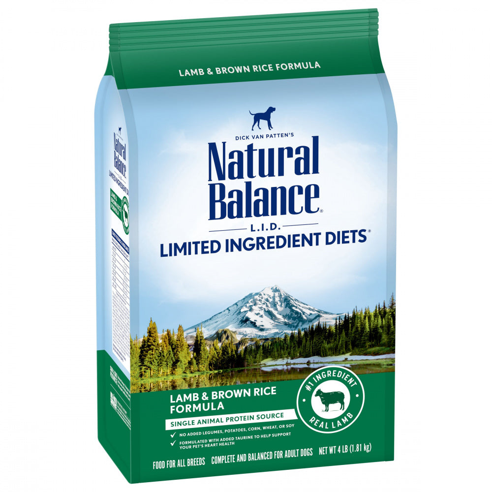 Natural Balance L.I.D. Limited Ingredient Diets Lamb & Brown Rice Formula Dry Dog Food  