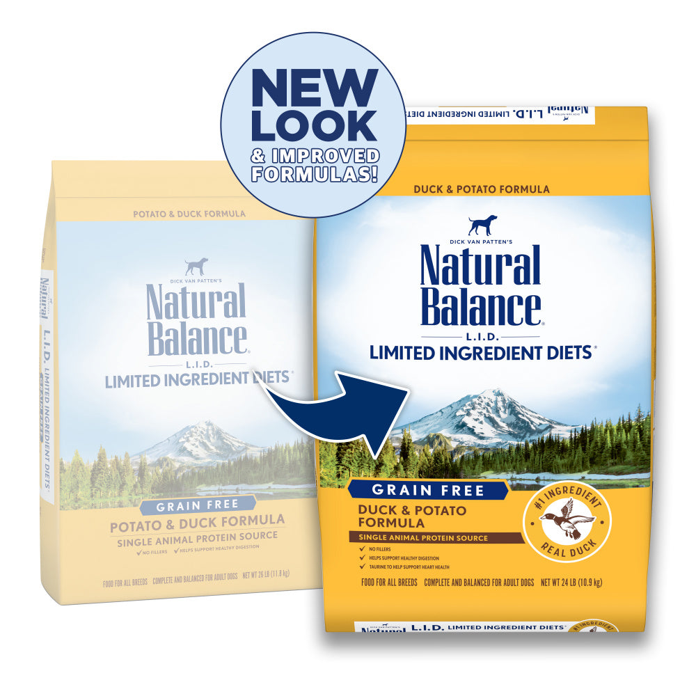 Natural Balance L.I.D. Limited Ingredient Diets Potato & Duck Dry Dog Food  