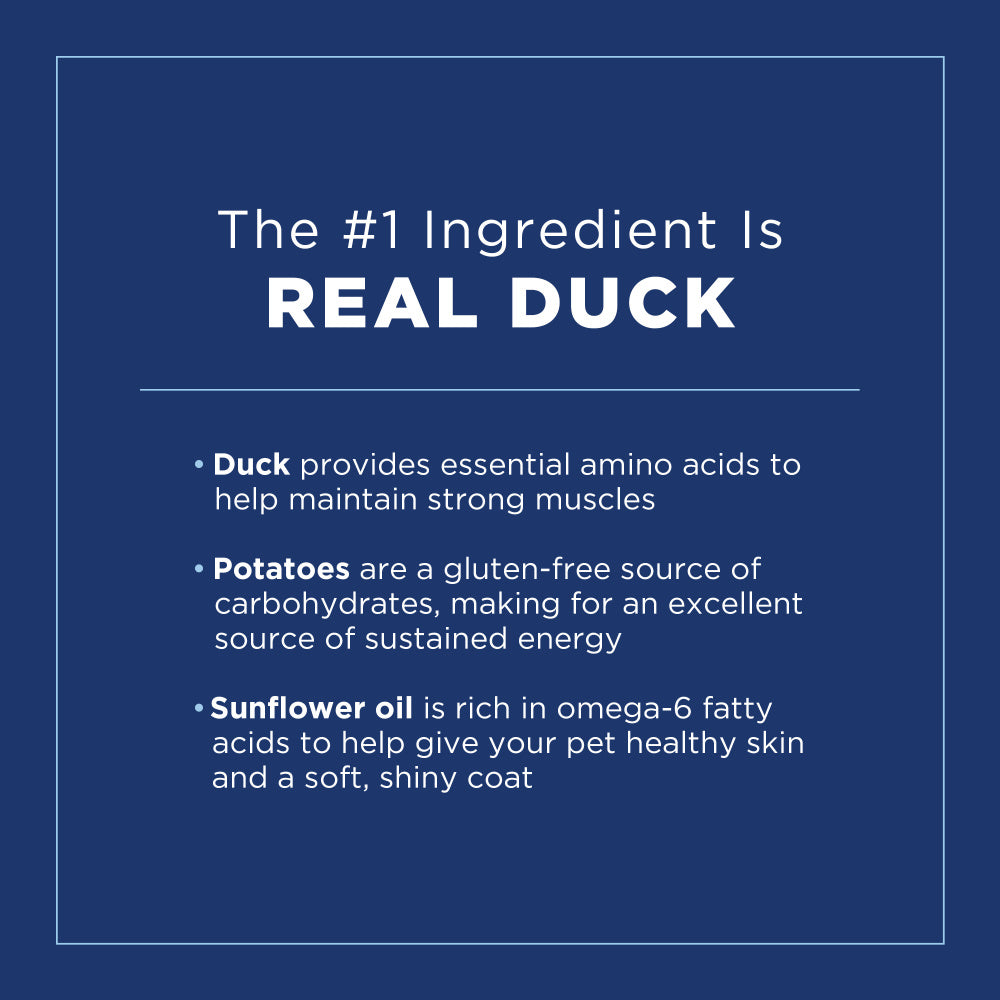 Natural Balance L.I.D. Limited Ingredient Diets Potato & Duck Small Breed Bites Dry Dog Food  