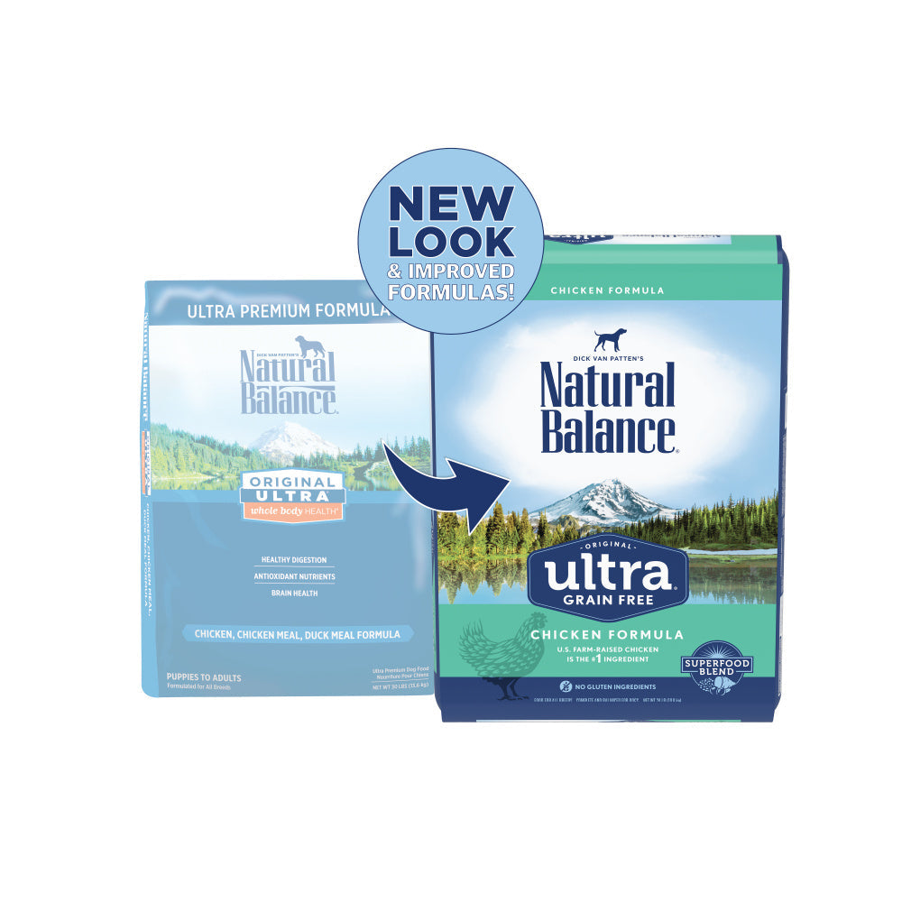 Natural Balance Original Ultra Grain Free Chicken Recipe Dry Dog Food  