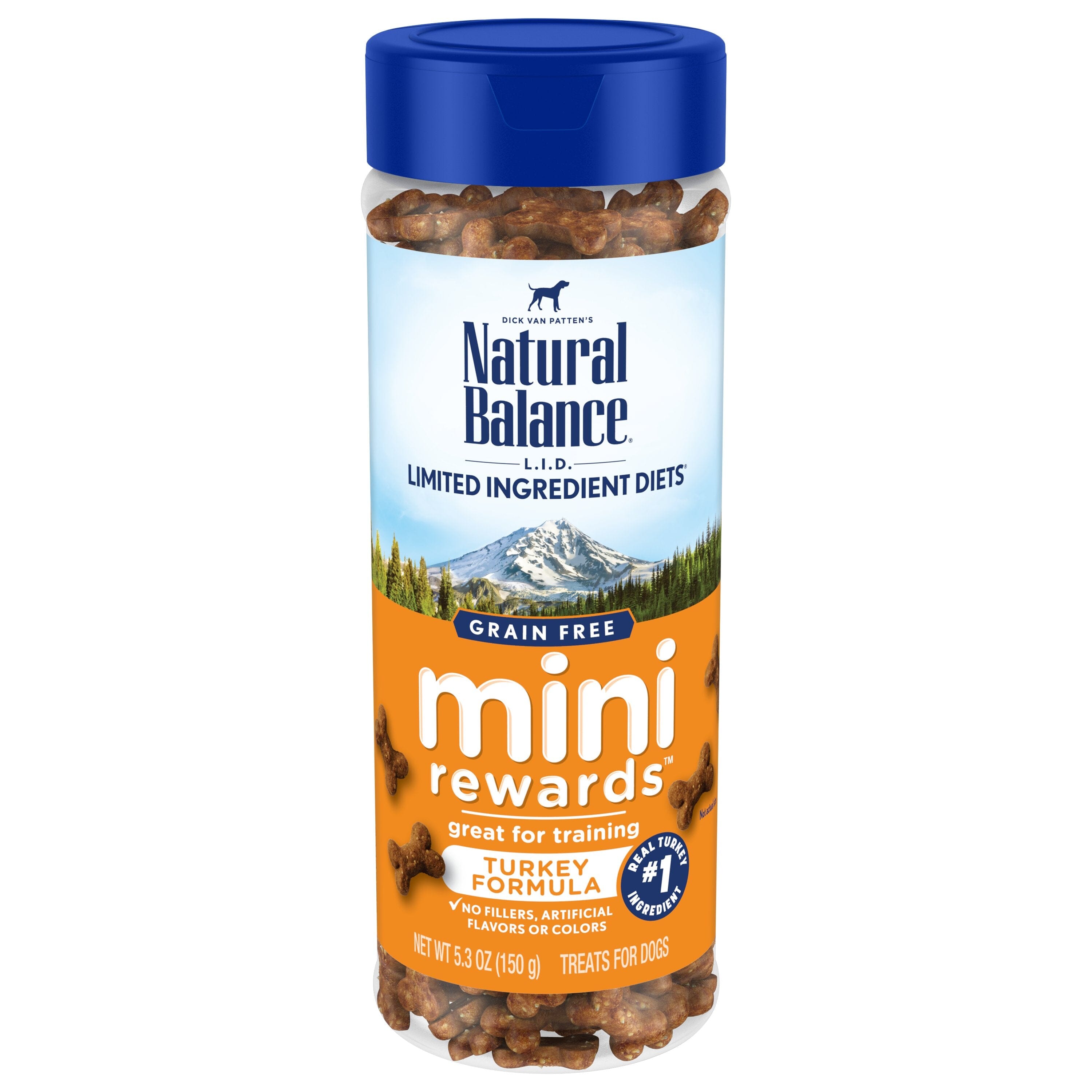 Natural Balance Pet Foods Limited Ingredient Diet Grain Free Mini Rewards Dog Treats - Turkey - 5.3 Oz  
