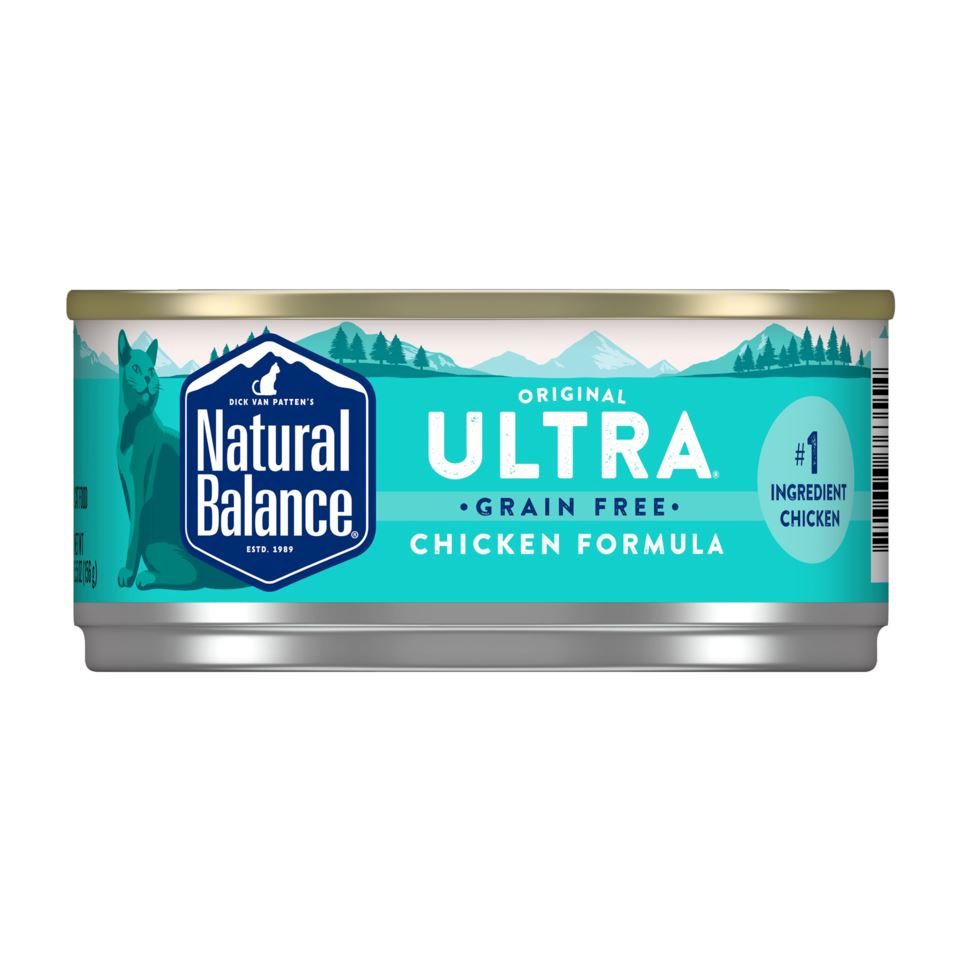 Natural Balance Pet Foods Original Ultra Grain Free Adult Wet Cat Food Chicken - 3 Oz - Case of 24  