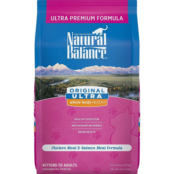 Natural Balance Pet Foods Original Ultra Premium Whole Body Health Dry Cat Food - Chick...