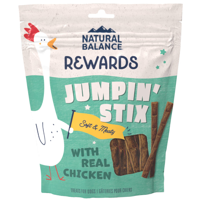 Natural Balance Pet Foods Rewards Jumpin' Stix Dog Treats - Chicken - 4 Oz