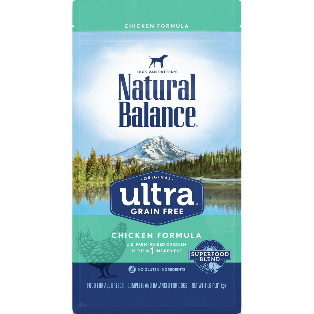 Natural Balance Pet Foods Ultra Grain Free Dry Dog Food - Chicken - 4 lb  