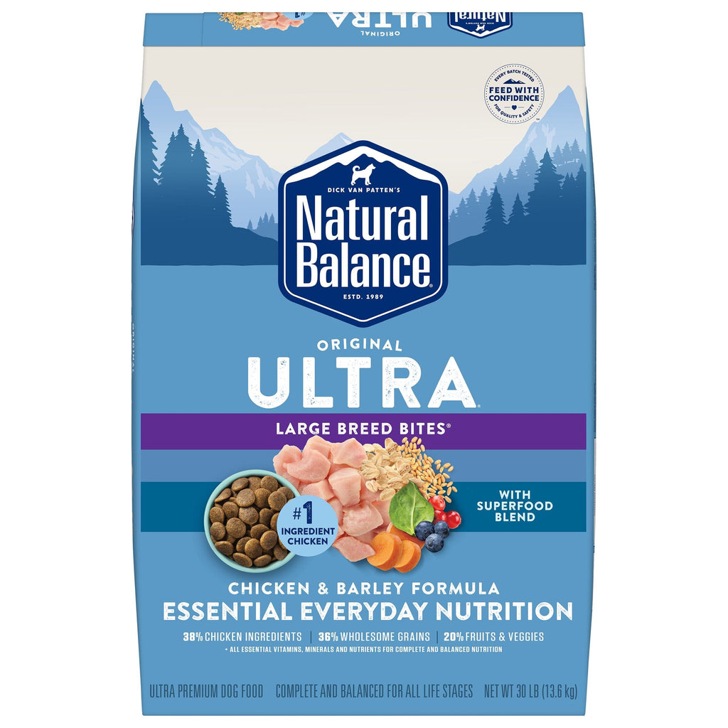 Natural Balance Pet Foods Ultra Large Breed Bites Dry Dog Food - Chicken - 30 lb  