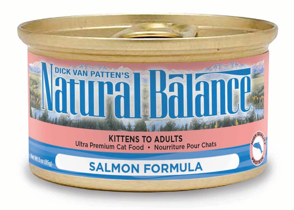 Natural Balance Pet Foods Ultra Premium Wet Cat Food Salmon - 5.5 Oz - Case of 24  