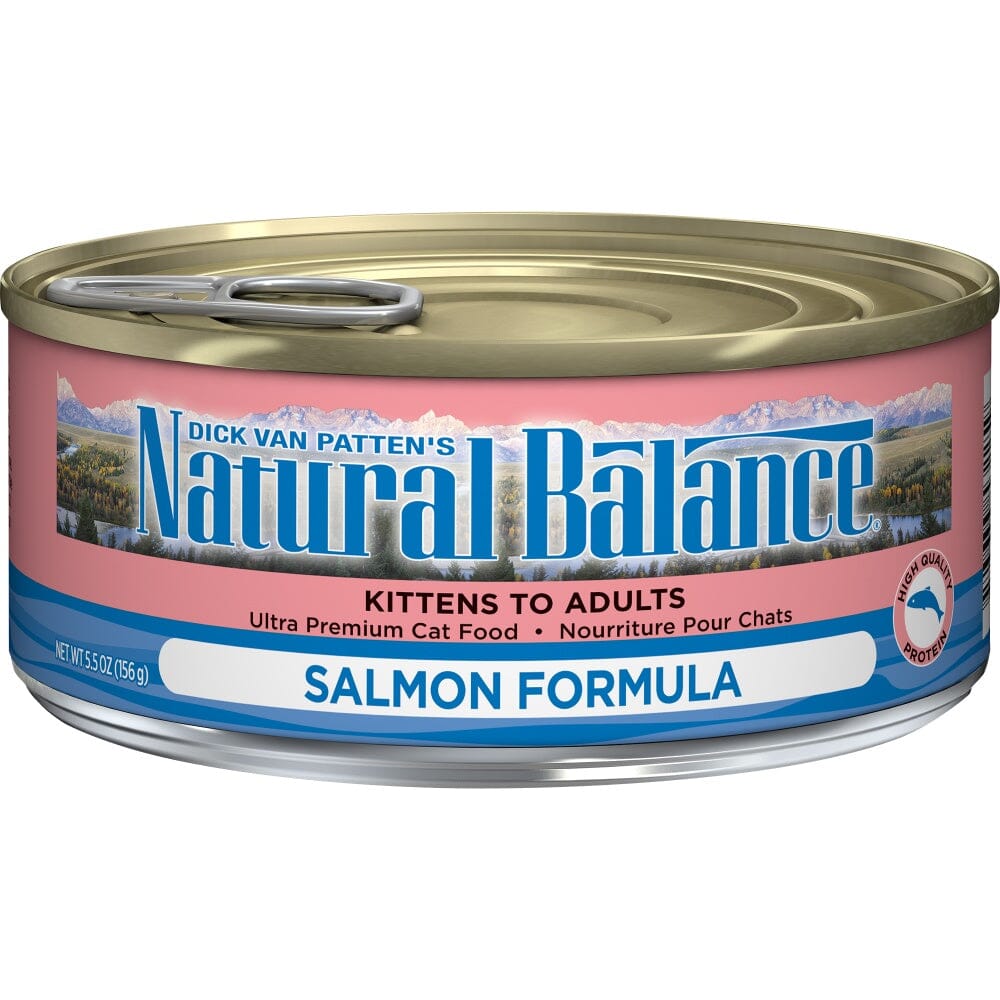 Natural Balance Salmon Formula Canned Cat Food  