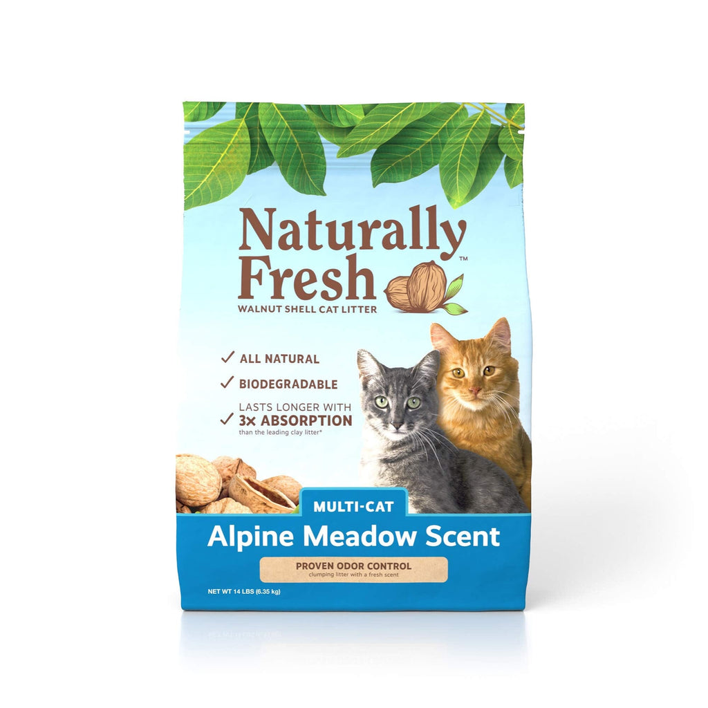 Naturally Fresh® Alpine Meadow® Scented Multi-Cat Quick-Clumping Formula Cat Litter - 1...