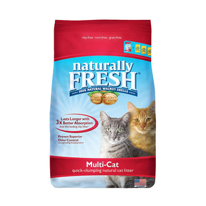 Naturally Fresh® New! Improved Multi-Cat Litter - 14 Lbs