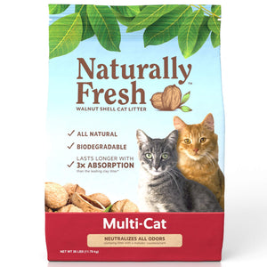 Naturally Fresh® New! Improved Multi-Cat Litter - 26 Lbs