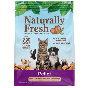 Naturally Fresh® Non-Clumping Pellet Litter for Cat & All Small Animals - 10 Lbs Bag
