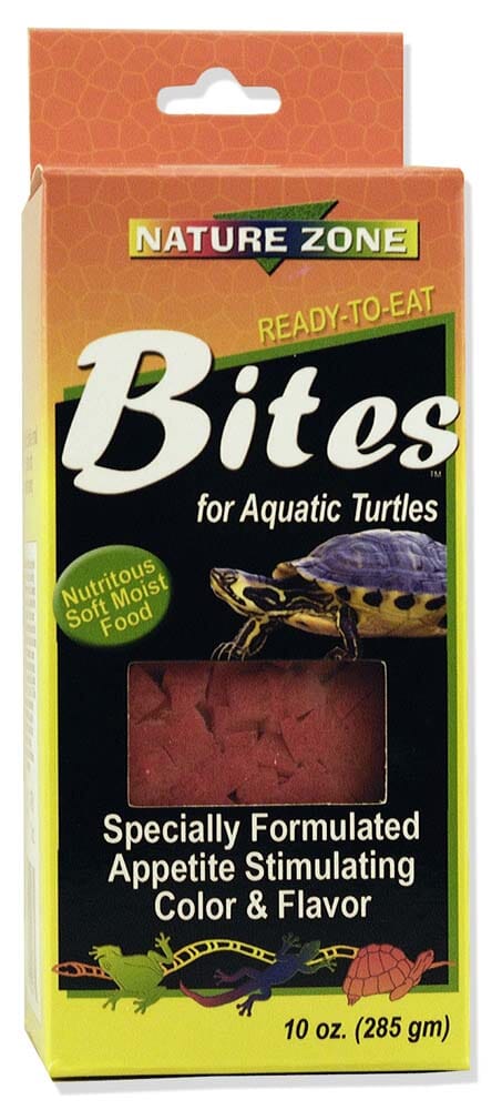 Nature Zone Aquatic Turtle Bites Gel Food - 9 Oz  